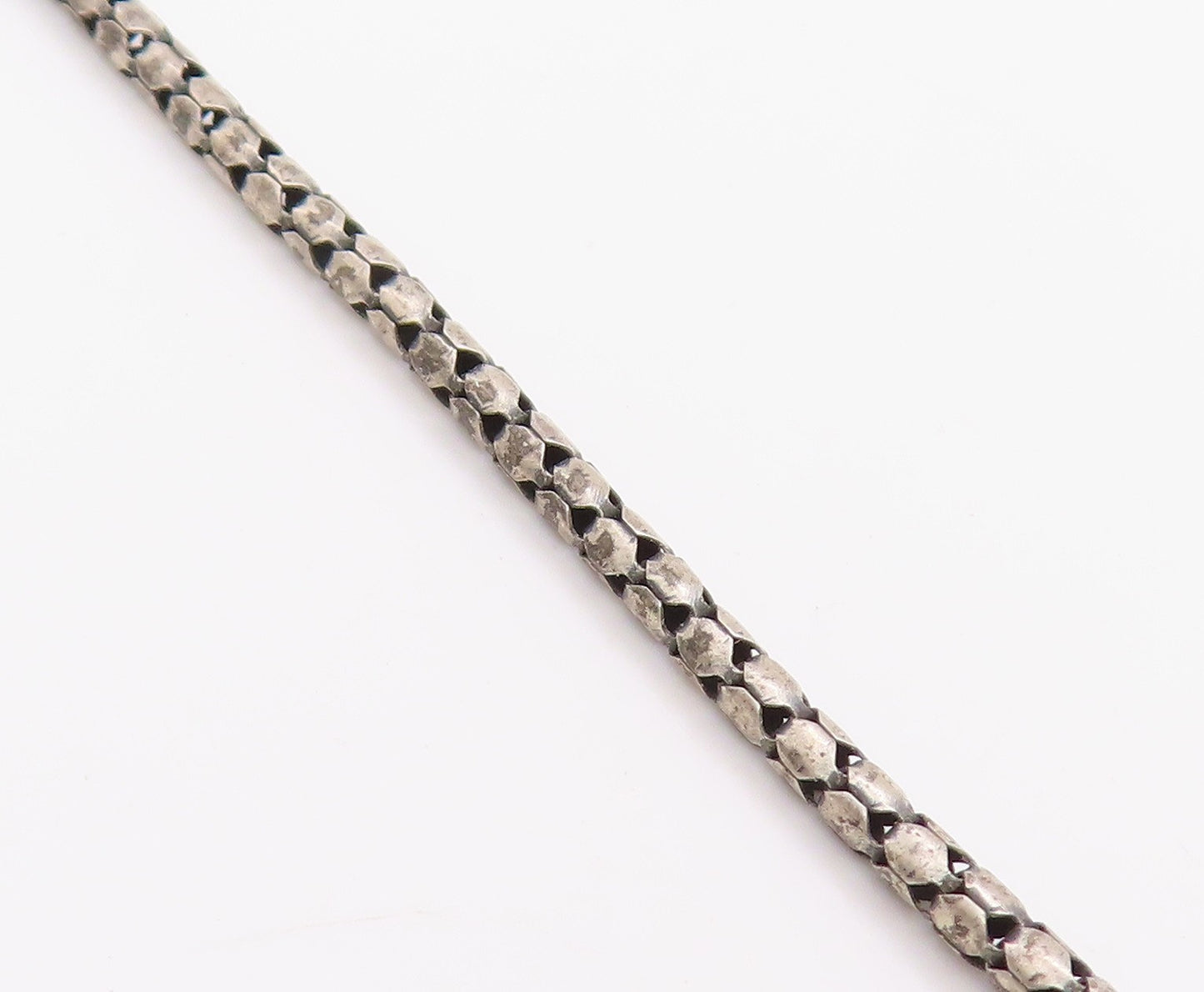 925 Sterling Silver Vintage Necklace SILPADA Smoky Quartz & Citrine Chain NE4638