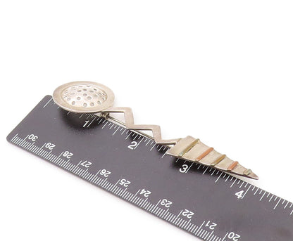 925 Sterling Silver Vintage Brooch MEXICO Cutout Wine Opener Design   BP11545