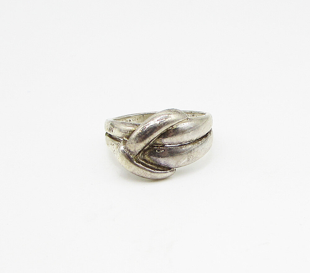 925 Sterling Silver  Vintage Arrow Head Design Band Ring Sz 7  RG3395