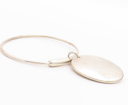 925 Sterling Silver Vintage Bracelet GEORG JENSEN DENMARK Designer Disk  BT11287