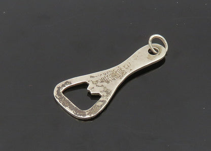 DENMARK 925 Sterling Silver Vintage Bottle Opener Motif Pendant  PT16495