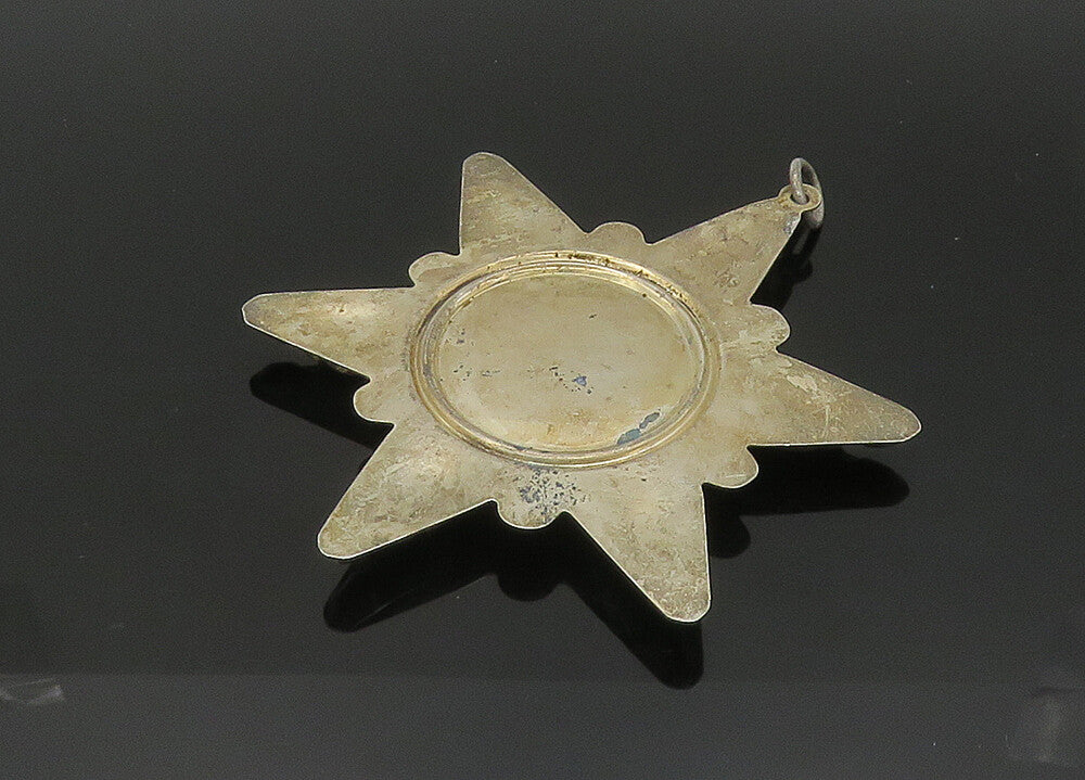 GORHAM 925 Silver  Vintage Antique Shiny Christmas Star Pendant  PT16370
