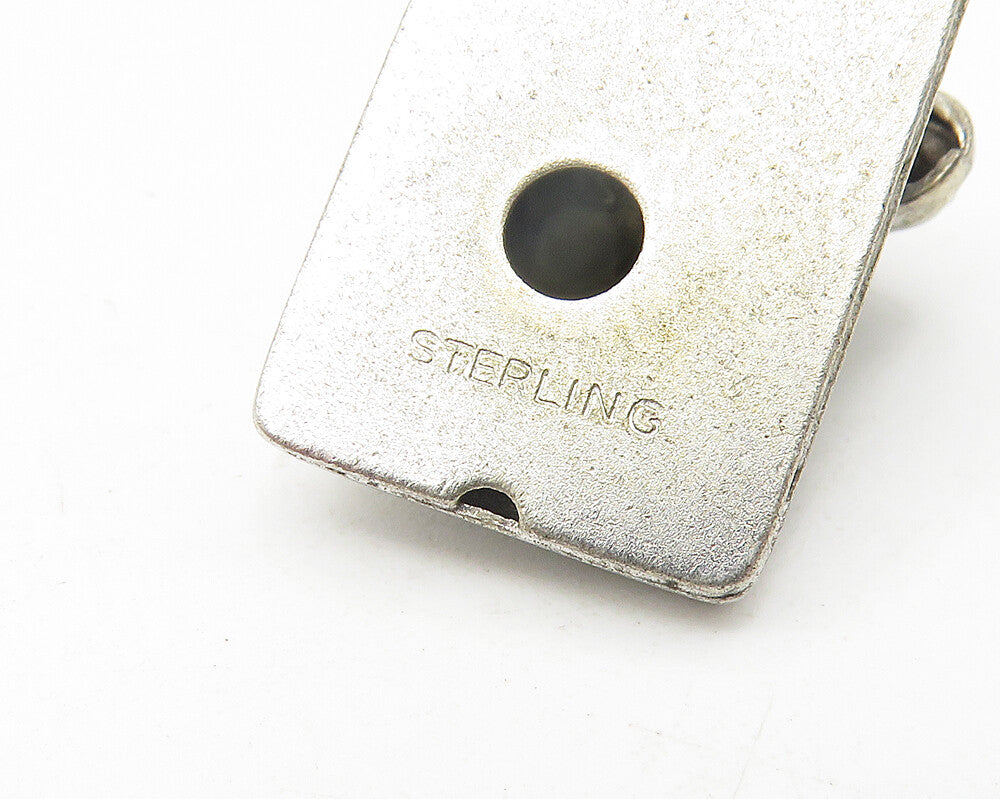 925 Sterling Silver  Vintage Shiny Old Fashioned Telephone Pendant  PT8926