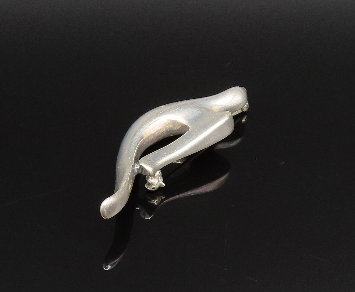 JAMES AVERY 925 Sterling Silver Vintage Minimalist Dove Bird Brooch Pin BP9793