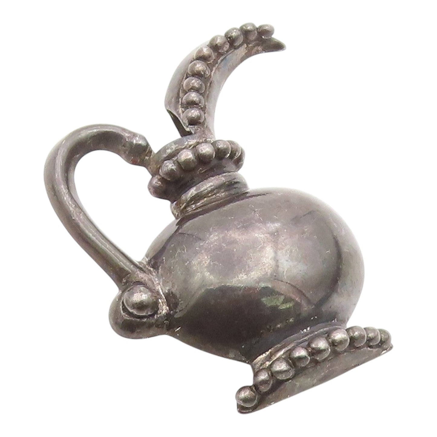 925 Sterling Silver Vintage Brooch Pin TAXCO MEXICO Dark Tone Water Jug  BP12475