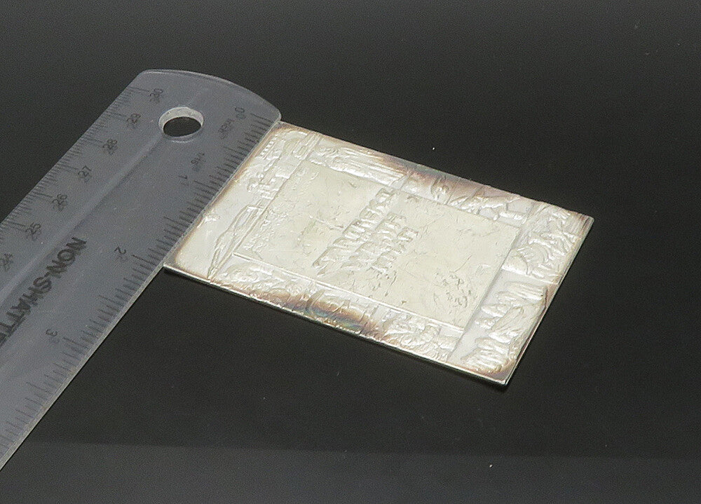 925 Sterling Silver  Vintage Star Trek Wrath Of Khan Collection Card  TR3091