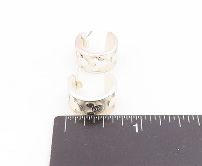 925 Sterling Silver Vintage Earrings Disney Mickey Mouse Head Cutout  EG14185