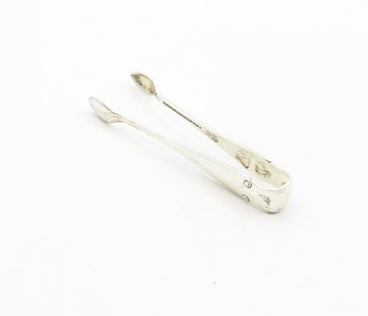 TIFFANY & CO. 925 Sterling Silver  Vintage Swirl Etched Detail Tongs  TR1586