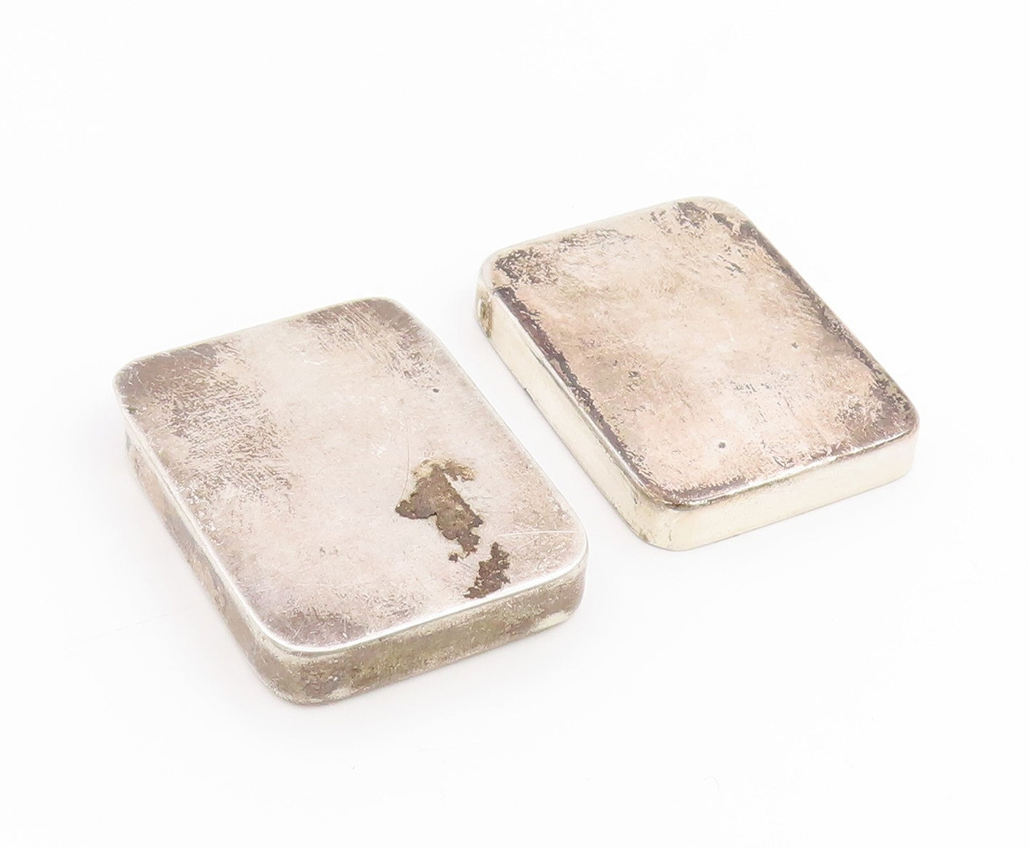 925 Sterling Silver Vintage Match Safe R. BLACKINGTON Vesta Case OPENS  TR4245