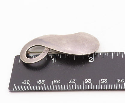 925 Sterling Silver Vintage Brooch DRAGSTED DENMARK Curved Blade Pin  BP12008