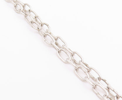 925 Sterling Silver Vintage Necklace MEXICO Oval Large Pill Box OPENS  NE4597