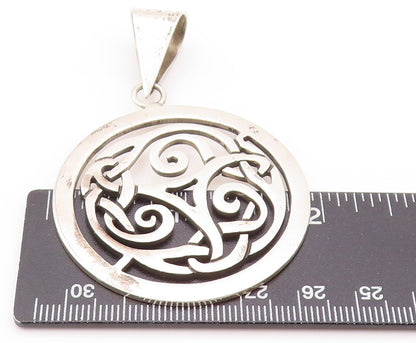 925 Sterling Silver Vintage Pendant SILPADA Celtic Design Cutout  PT23936
