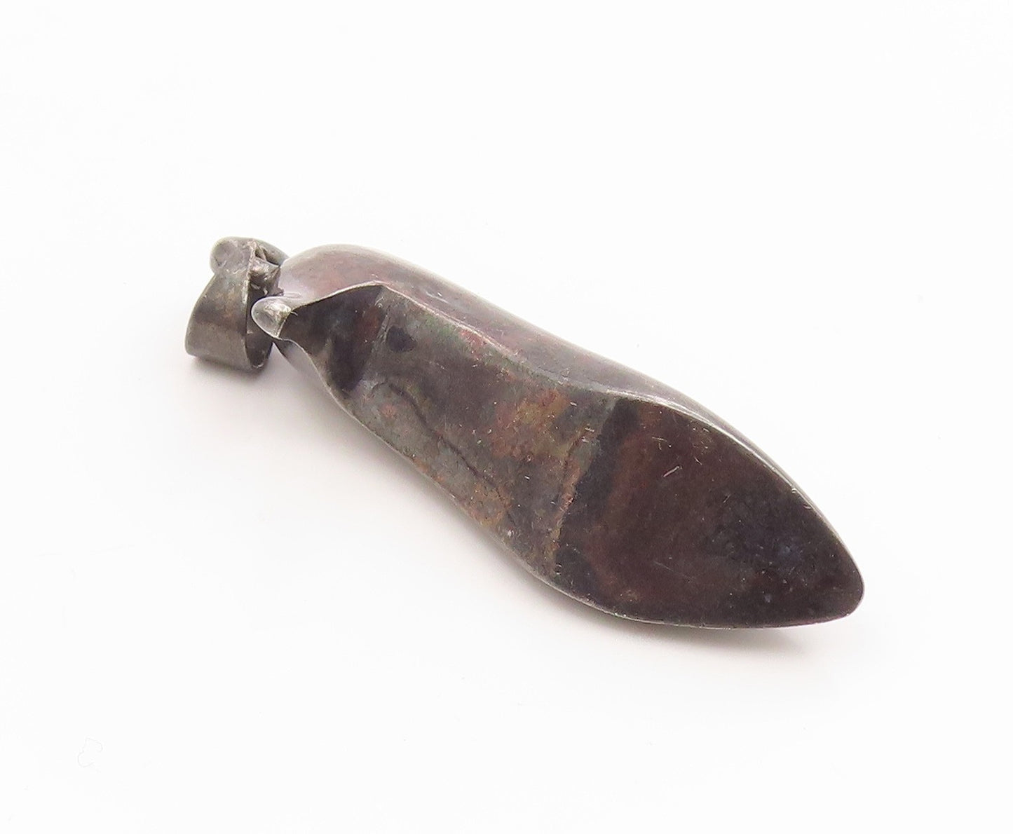 925 Sterling Silver Vintage Pendant NINE WEST Classic High Heel Shoe  PT26066