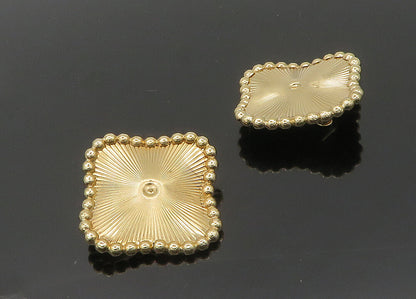 NAPIER 925 Silver  Vintage Rare Shiny Bubble Non Pierce Earrings  EG10047
