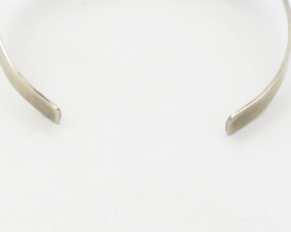 MEXICO 925 Sterling Silver  Vintage Minimalist Pointed Collar Necklace  NE2917