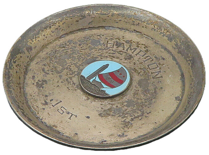 SCHOFIELD 925 Silver  Vintage President's Cup Regatta Trinket Dish  TR3080
