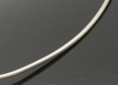 DESIGNER 925 Sterling Silver  Vintage Cutout Design Collar Necklace  NE3638