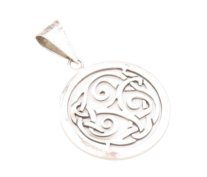 925 Sterling Silver Vintage Pendant SILPADA Celtic Design Cutout  PT23936