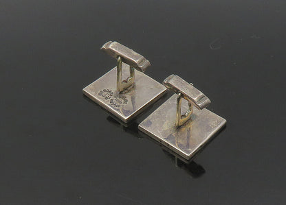MARGARITA MEXICO 925 Sterling Silver Vintage Bull Fighter Motif Cufflinks TR3149