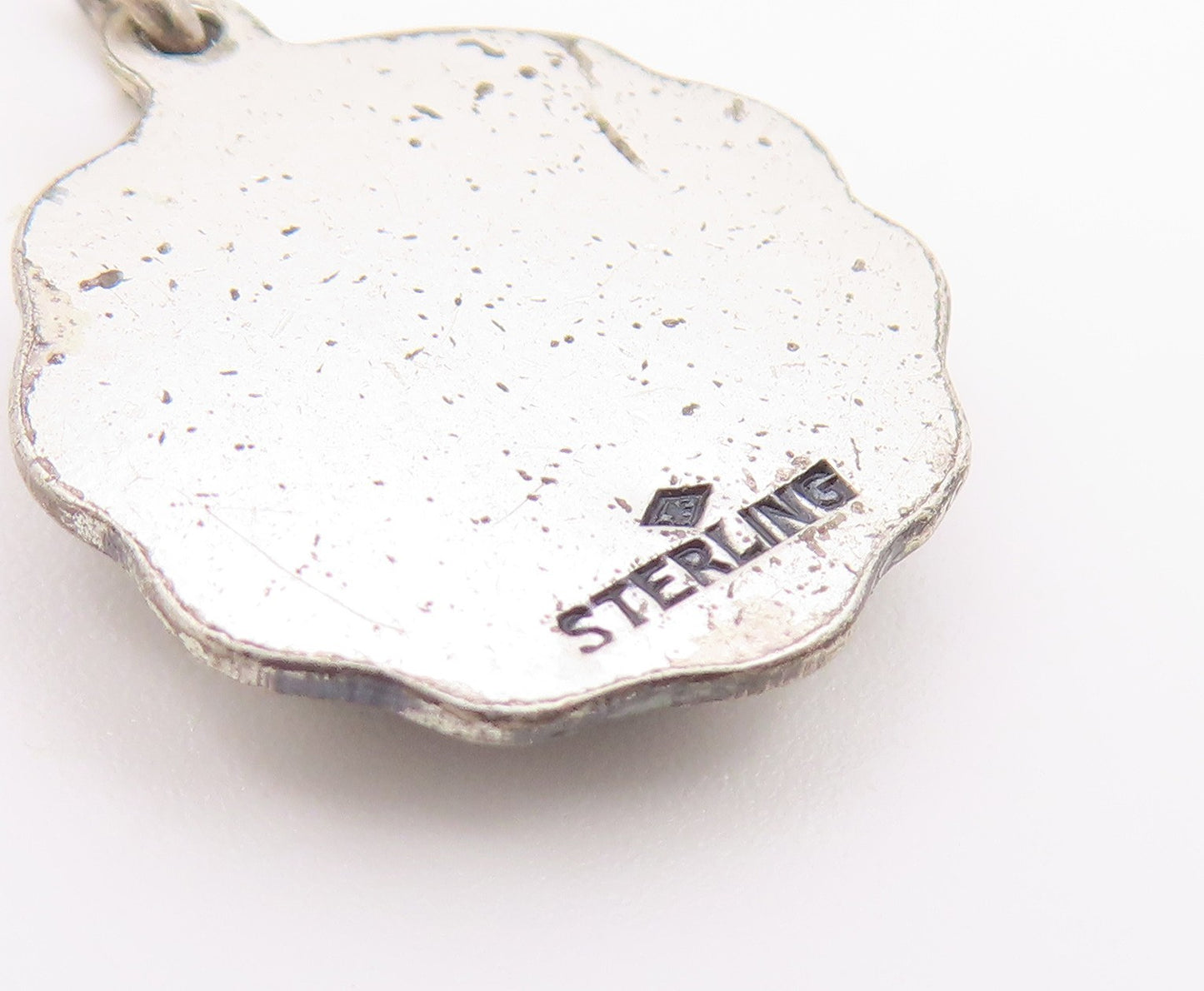 925 Sterling Silver  Vintage Governor's Palace Charm Pendant  PT20447