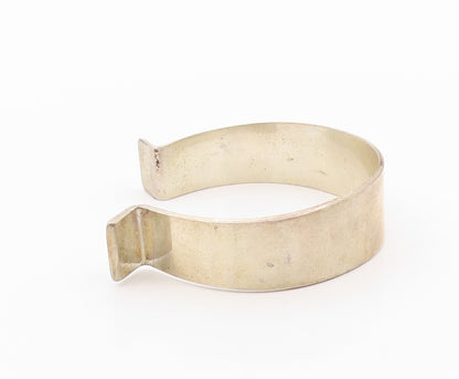 925 Sterling Silver Vintage Bracelet HANS HANSEN DENMARK Minimalist Cuff BT11093