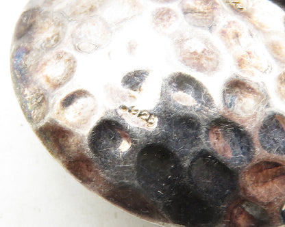 SILPADA 925 Sterling Silver  Vintage Dark Tone Hollow Hammered Pendant  PT9916