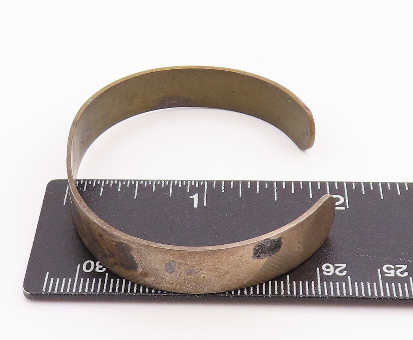 925 Sterling Silver Vintage Bracelet ALWAND VAHAN Antique Cuff  BT11291