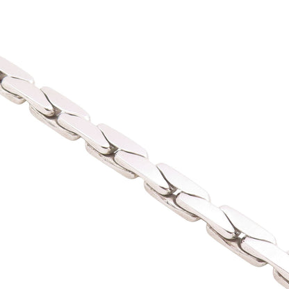 925 Sterling Silver Vintage Bracelet OP ORLANDINI Buckle Clasp Chain  BT12220