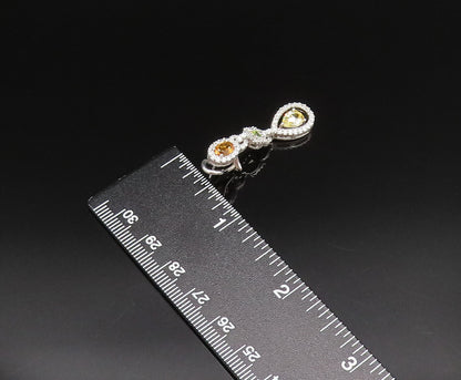 JUDITH RIPKA 925 Silver  Vintage Multi Stones Singles Lot Earrings  EG12023