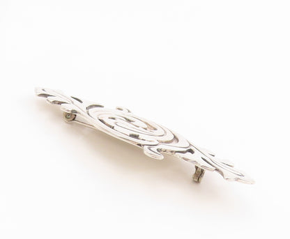 925 Sterling Silver Vintage Brooch JOSE ANTON MEXICO Scrollwork Pin  BP12485