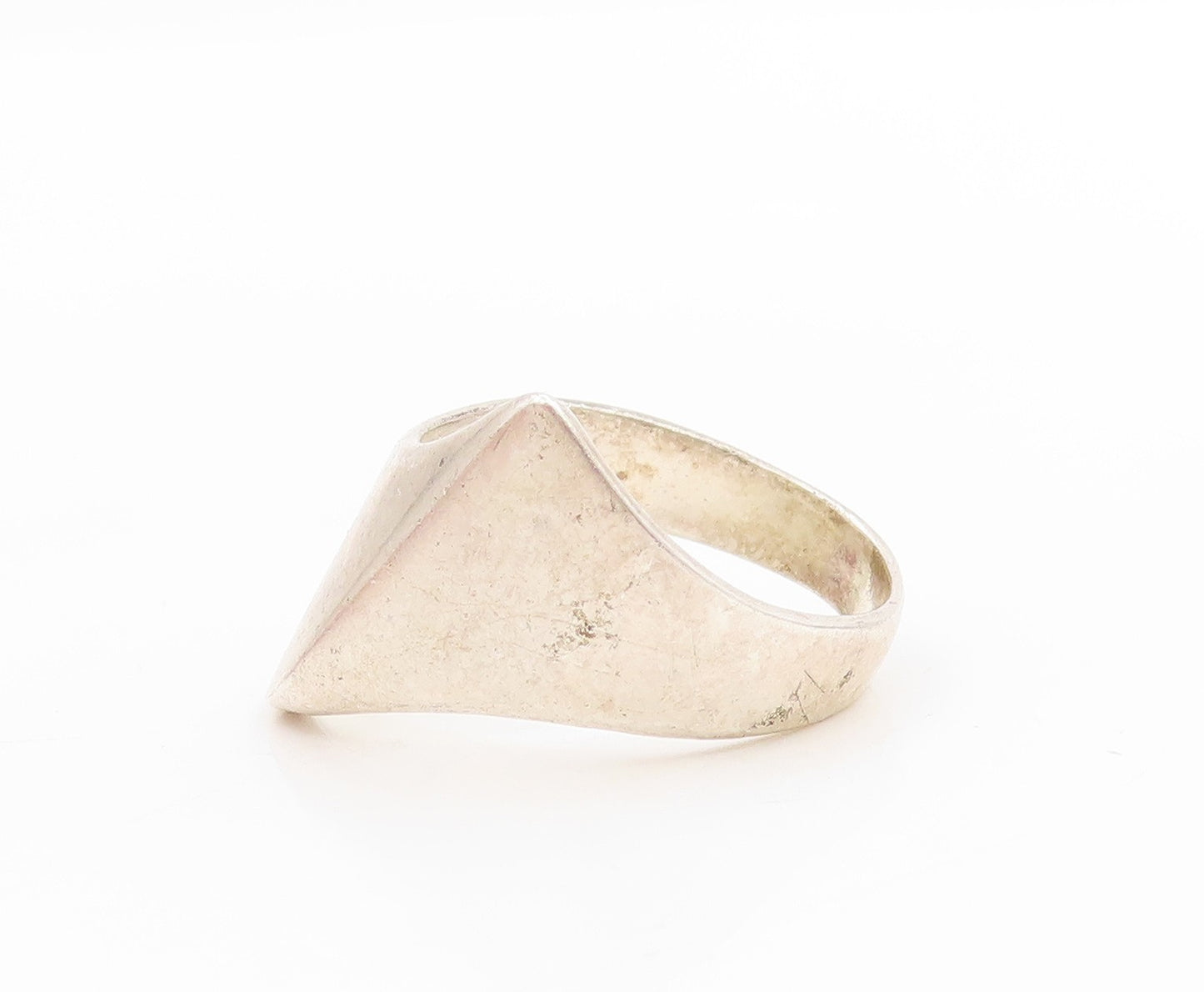 925 Sterling Silver Vintage Ring CELLINI Minimalist Solid Wave Band Sz 6 RG34011