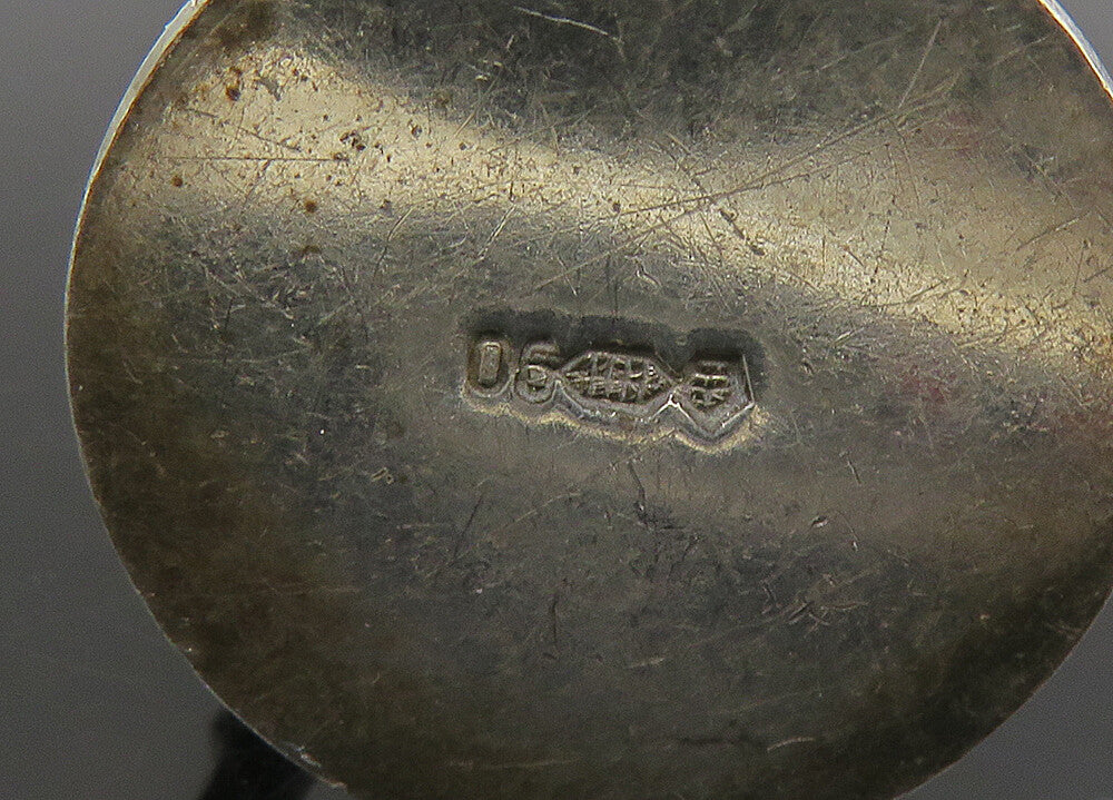 HOLLAND 925 Sterling Silver  Vintage Old Couple Table Trinket Souvenir  TR3164