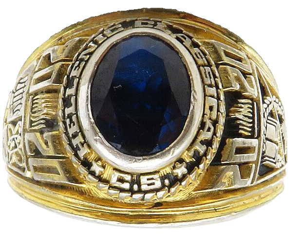 REED 925 Silver  Hellenic Classical Charter School 2020 Ring Sz 10  RG12180