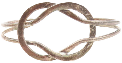 MEXICO 925 Sterling Silver  Vintage Dark Tone Split Shank Cuff Bracelet BT2048