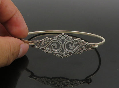 JAMES AVERY 925 Sterling Silver  Vintage Petite Swirl Bangle Bracelet  BT9232