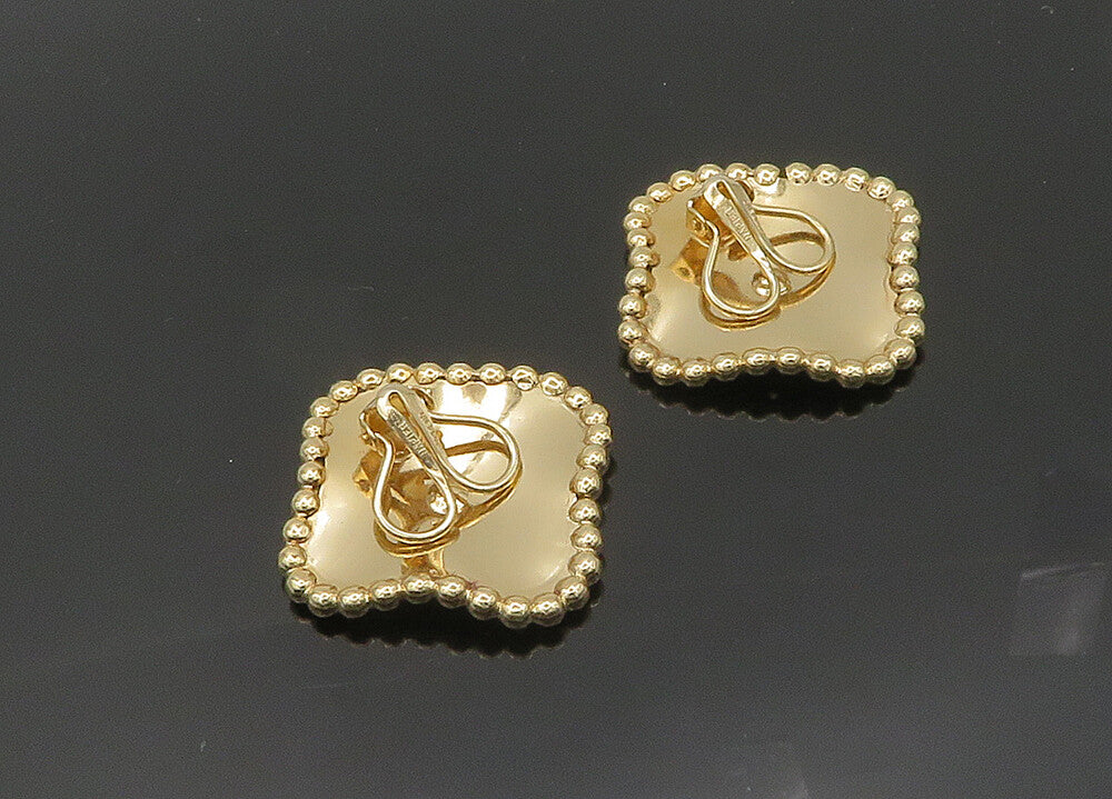 NAPIER 925 Silver  Vintage Rare Shiny Bubble Non Pierce Earrings  EG10047