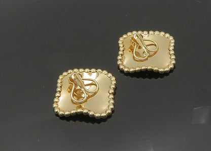 NAPIER 925 Silver  Vintage Rare Shiny Bubble Non Pierce Earrings  EG10047