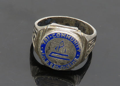 REED 925 Silver  Vintage Antique 1965 Junior HS 231 Class Ring Sz 6  RG20373
