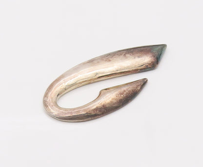 VARSANO 925 Sterling Silver Vintage Moldiest SIG Swirl Pendant PT22127