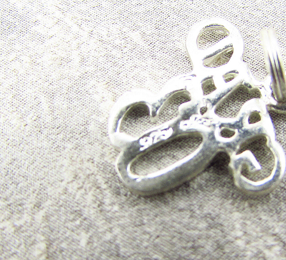 925 Sterling Silver  2003 Graduation Charm Pendant  PT1762