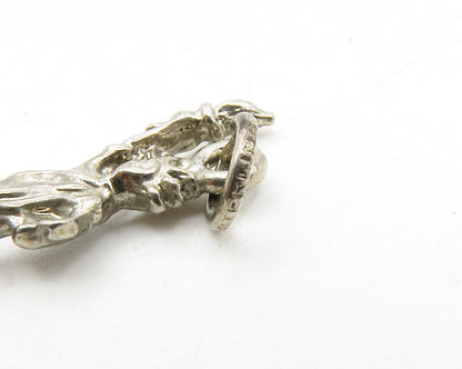925 Sterling Silver  Vintage Petite Statue Of Liberty NYC Pendant  PT9824