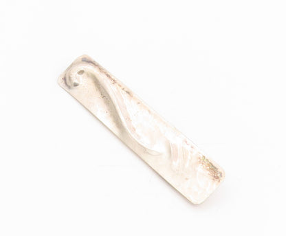 925 Sterling Silver Vintage Brooch HANDARBEIT GERMANY Geometric Bar Pin  BP12012