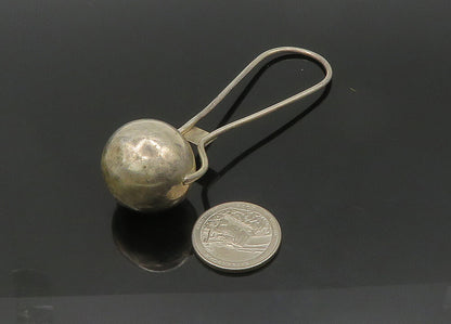 MEXICO 925 Sterling Silver  Vintage Shiny Baby Rattle Toy (JINGLES)  TR2968