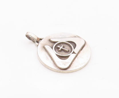 925 Silver Vintage International Eucharistic Congress 1976 Pendant PT11905