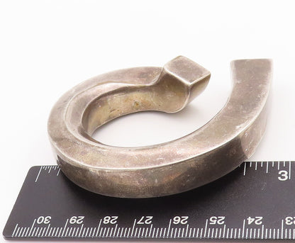925 Sterling Silver Vintage Brooch Pin MEXICO Solid Large Open Loop  BP11147