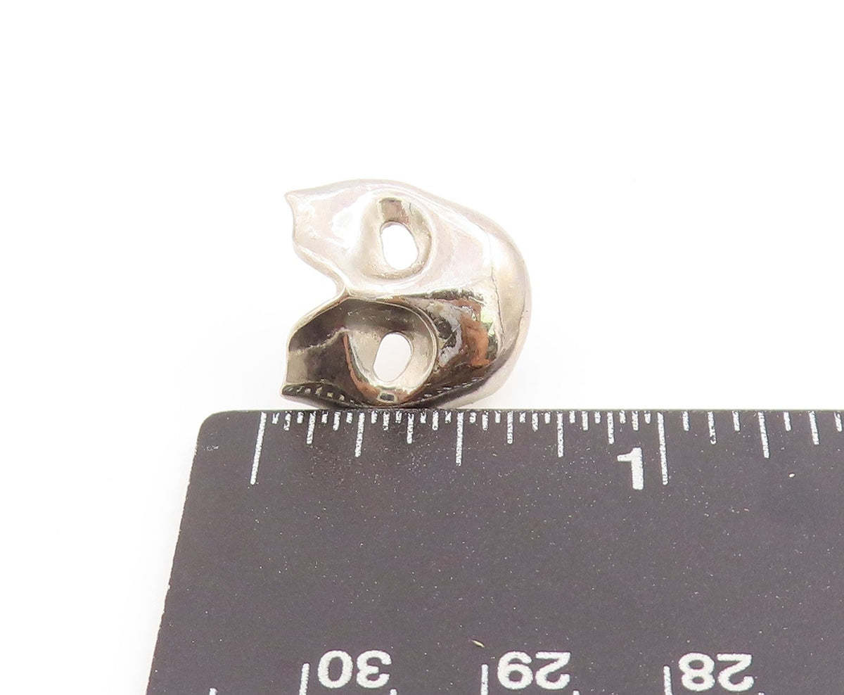 925 Sterling Silver Vintage Pin Theater Face Mask Masquerade Design  TR4044