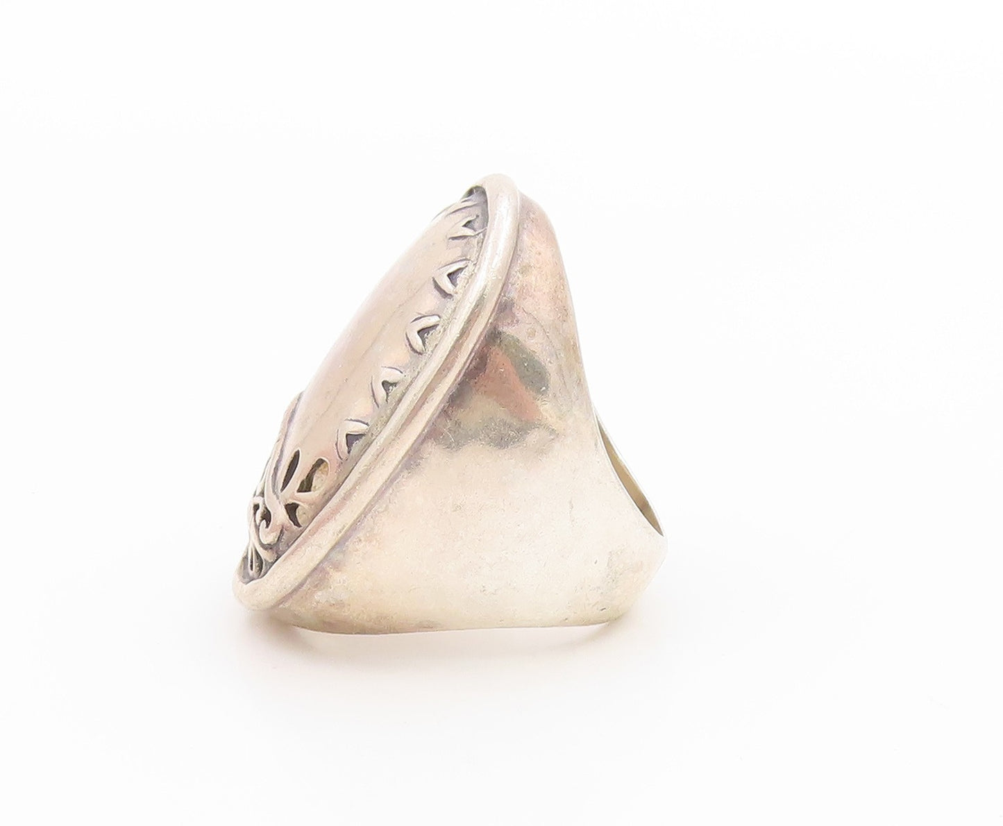 925 Sterling Silver Vintage Ring SILPADA Classic Statement Band  Sz 8.5  RG36028