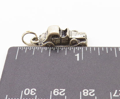 925 Sterling Silver Vintage Pendant Miniature Retro Rolls Royce Charm  PT25081