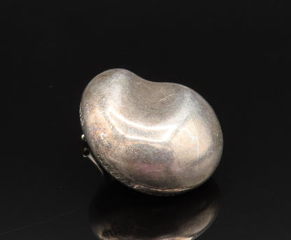 TIFFANY & CO. 925 Silver  Vintage Peretti Bean Non Pierced Earrings  EG11936