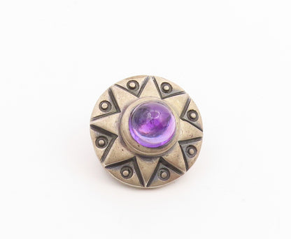 925 Sterling Silver Vintage Earrings Amethyst & Gemstone Single Pieces  EG14300
